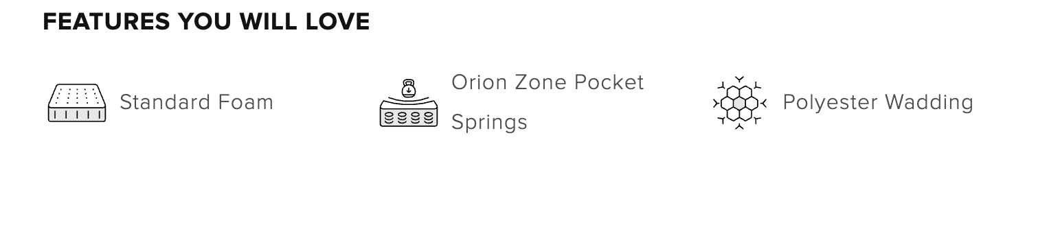 Στρώμα Orion Strom ΕΝ31